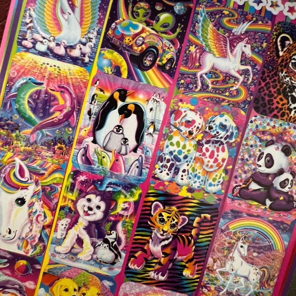 Lisa Frank Sticker Book Bundle - Picture 3 of 3